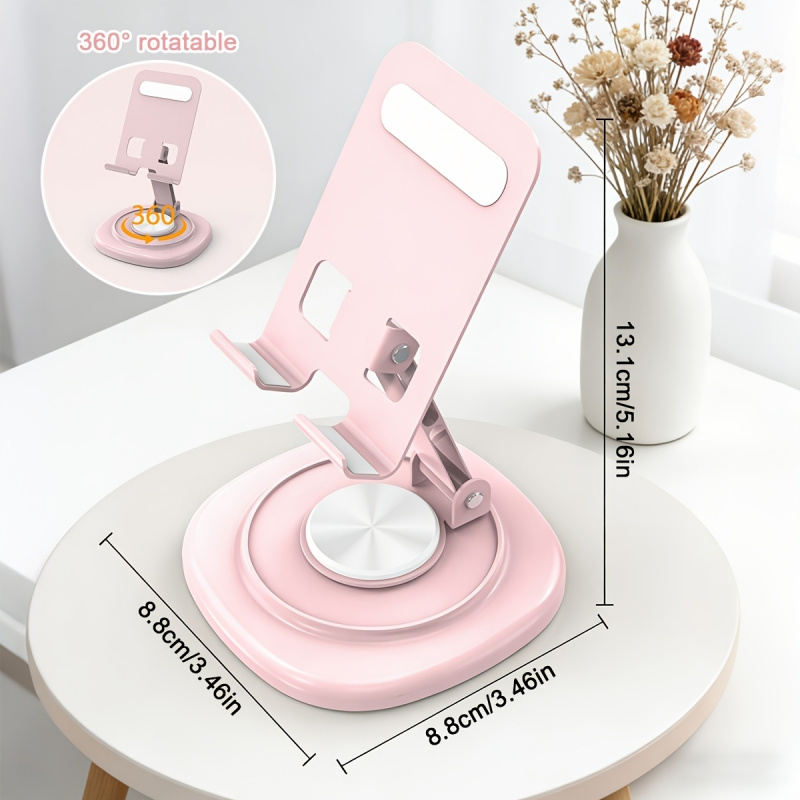 Tablet Stand Adjustable - Support de téléphone rotatif en métal