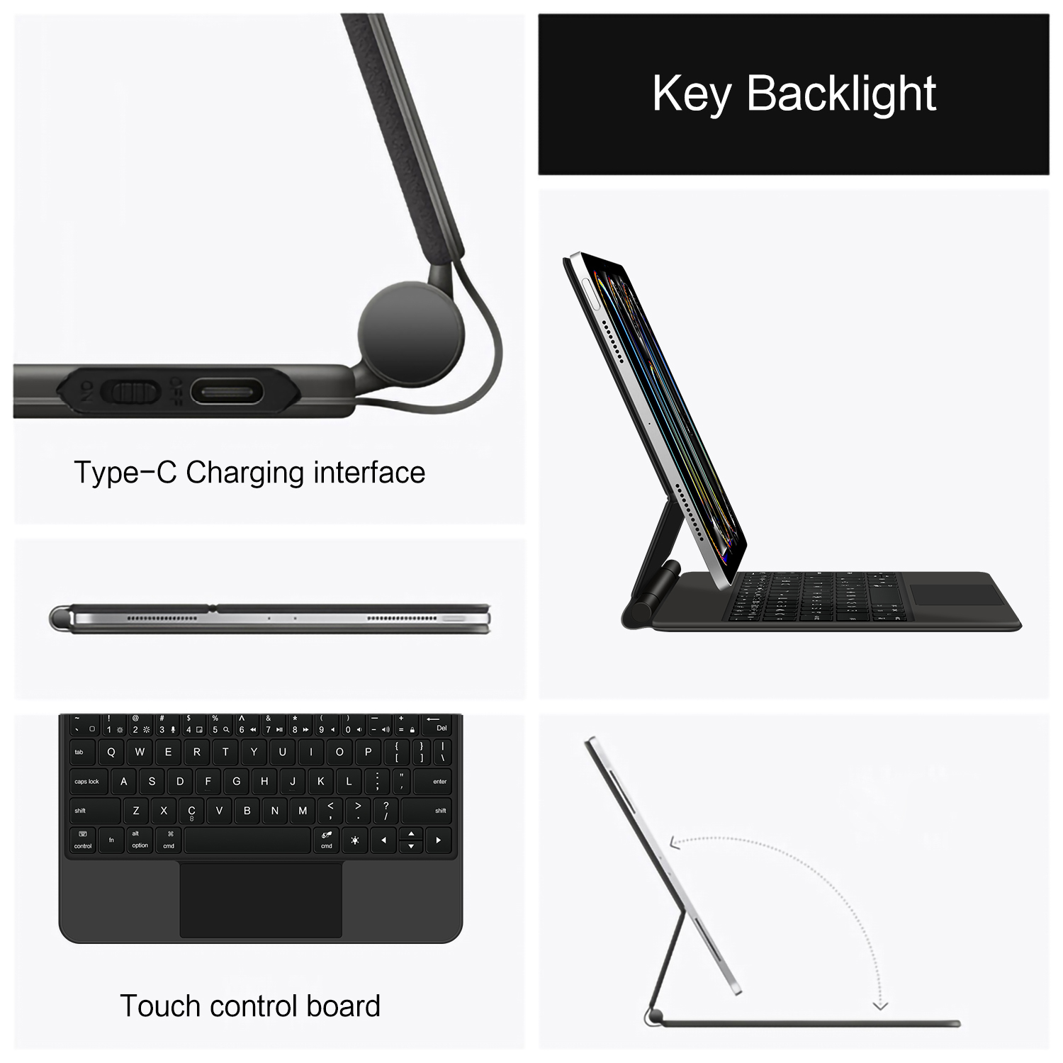 AJIUYU – Folio de clavier magi - Tablet Keyboard Case avis et prix