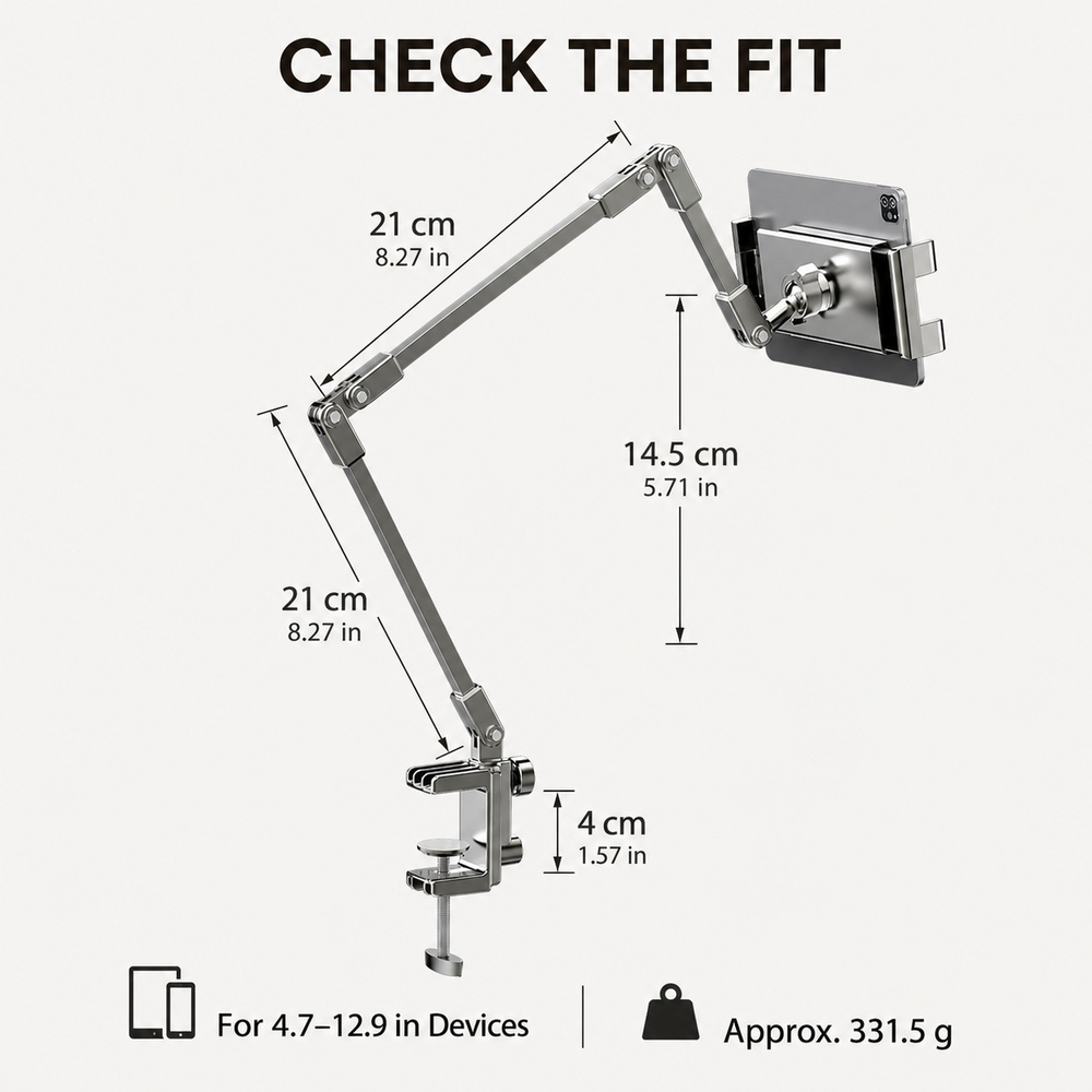 Support de téléphone réglable  - Tablet Holder Accessories avis et prix