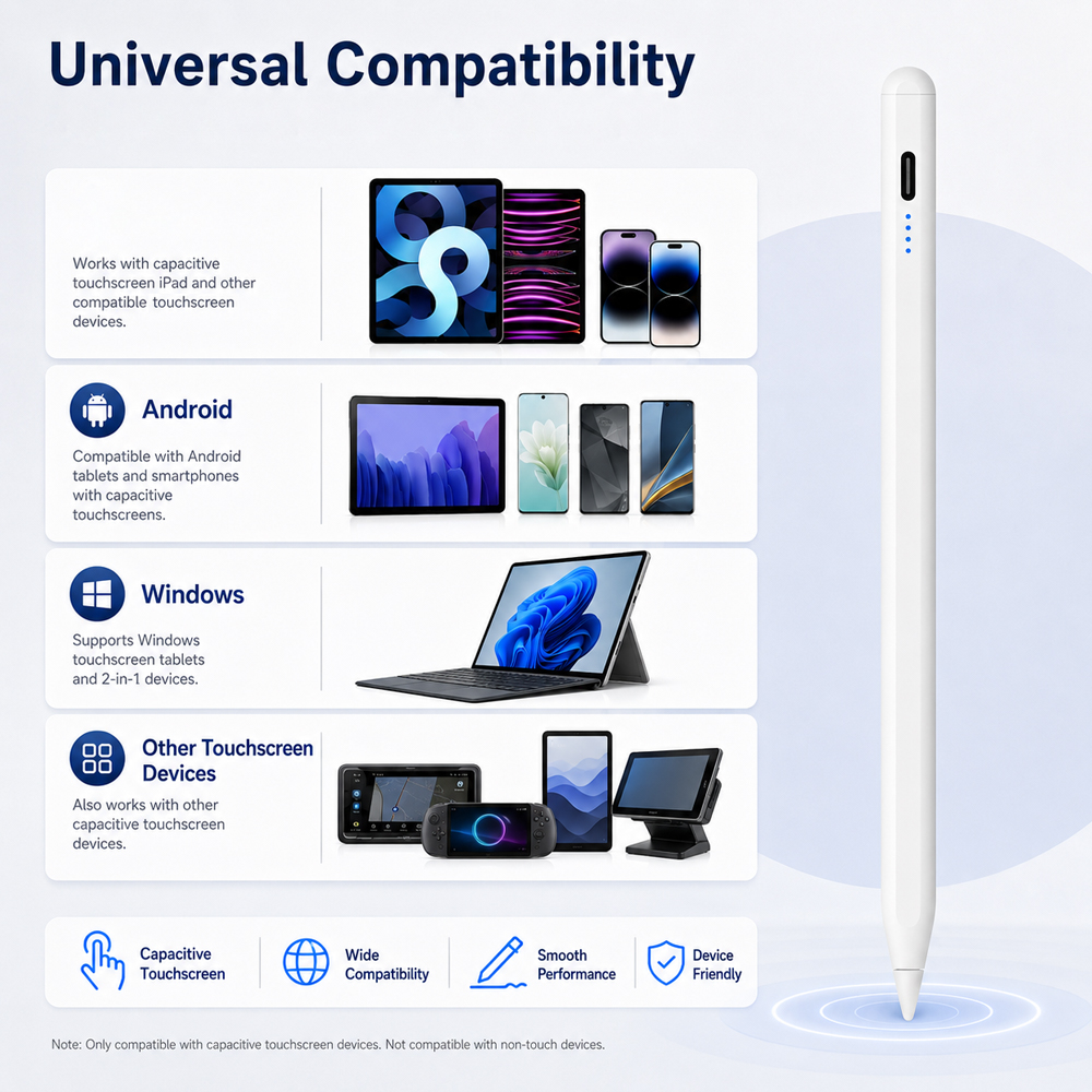 Stylet universel pour Android  - Samsung Tablet Accessories Pen avis et prix