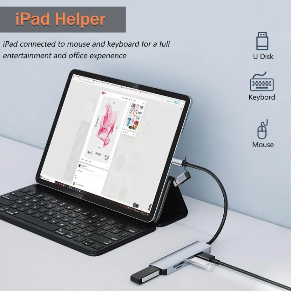 Hub USB-C 5/7/8 ports avec lec - Microsd Card Tablet avis et prix