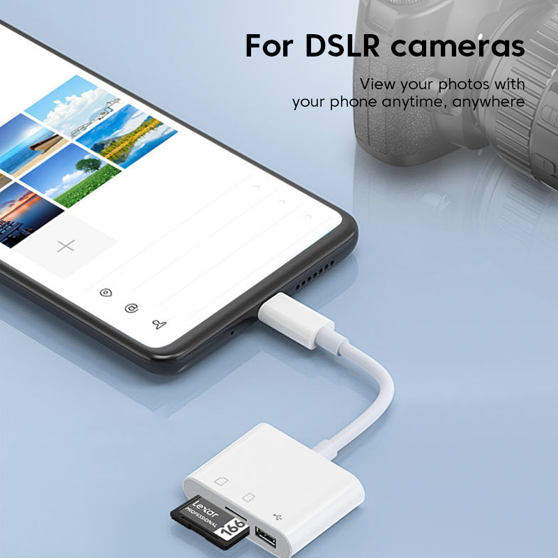 Lecteur de carte 3 en 1 type-c - Microsd Card Tablet avis et prix