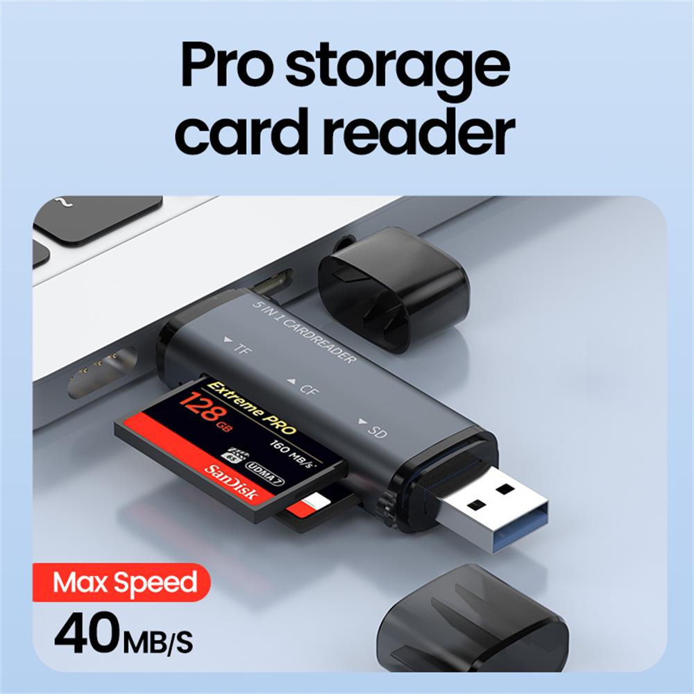 Lecteur de carte USB 5 en 1 Ty - Microsd Card Tablet avis et prix