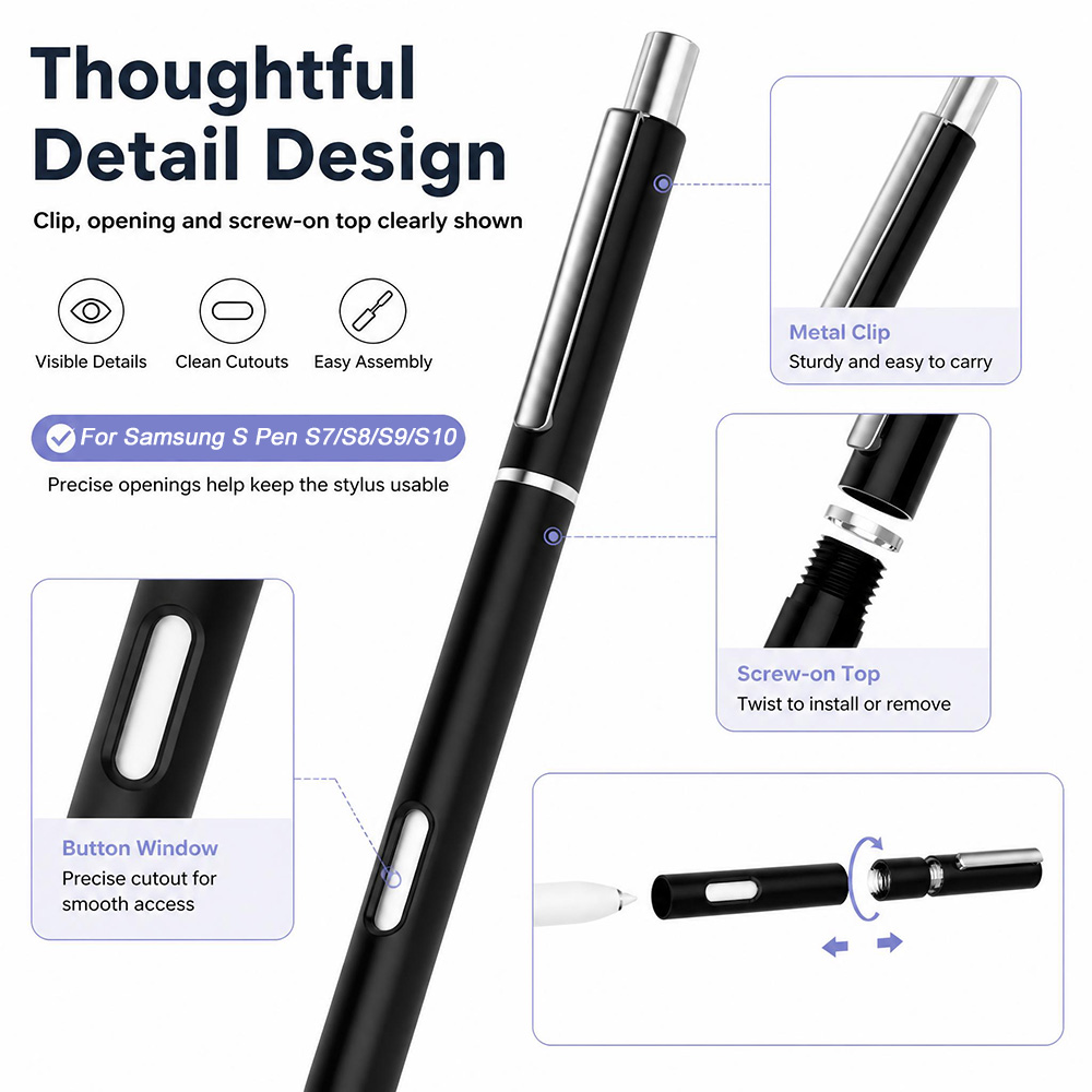Nouvel étui pour stylet S Pen  - Vortex Tablet Accessories avis et prix