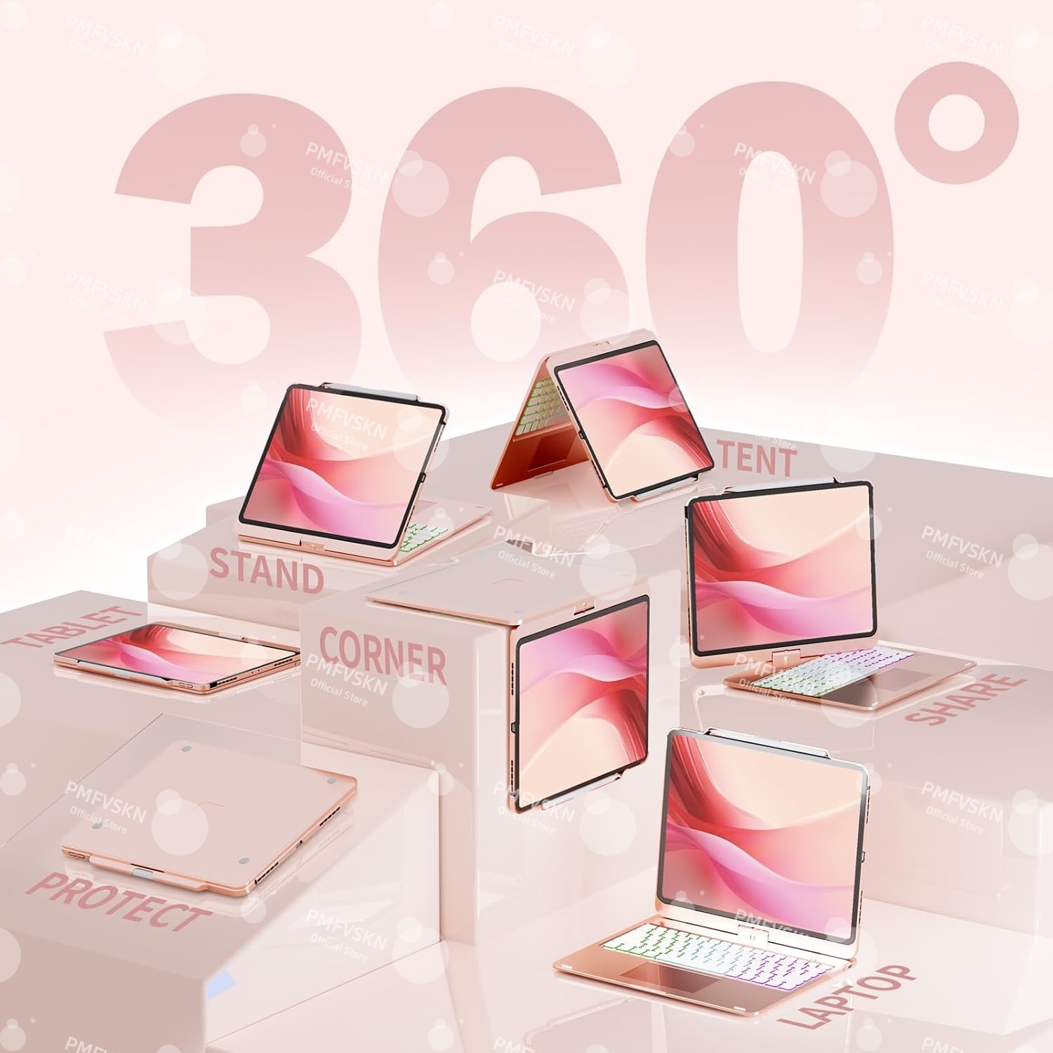 Étui clavier magique 360° pour - Tablet Keyboard Case avis et prix