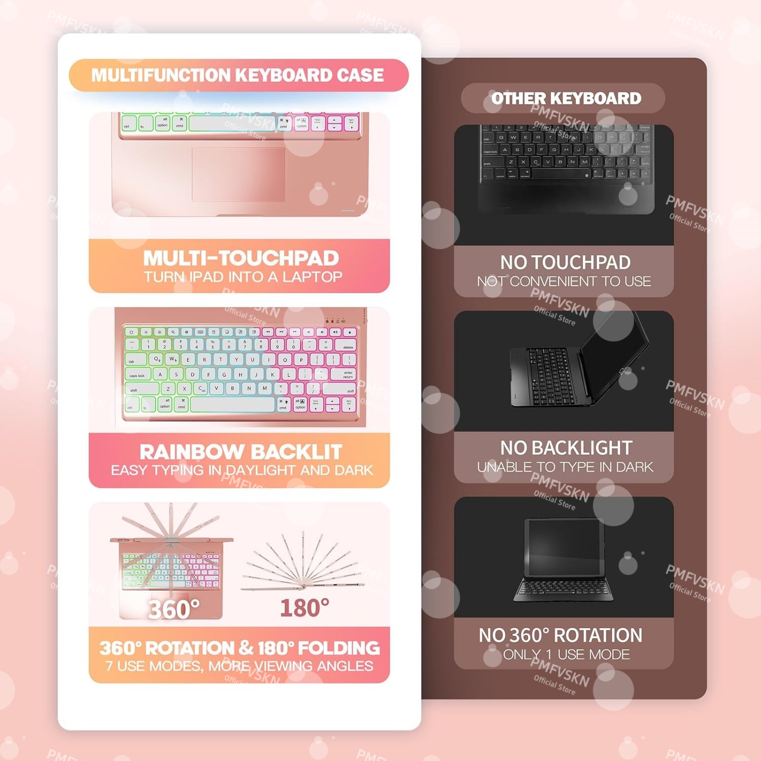 Étui clavier magique 360° pour - Tablet Keyboard Case avis et prix