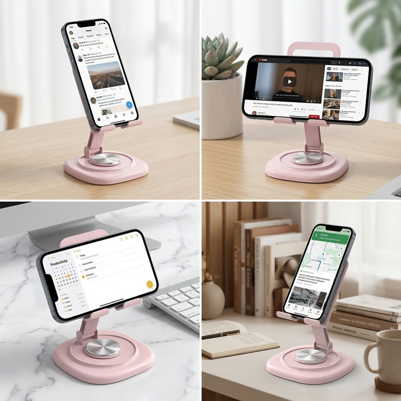 Support de téléphone rotatif e - Tablet Stand Adjustable avis et prix