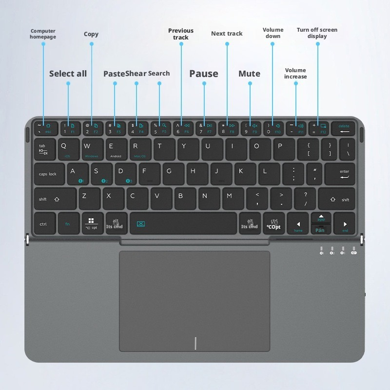 Clavier pliable pour tablette  - Tablet Keyboard Case avis et prix