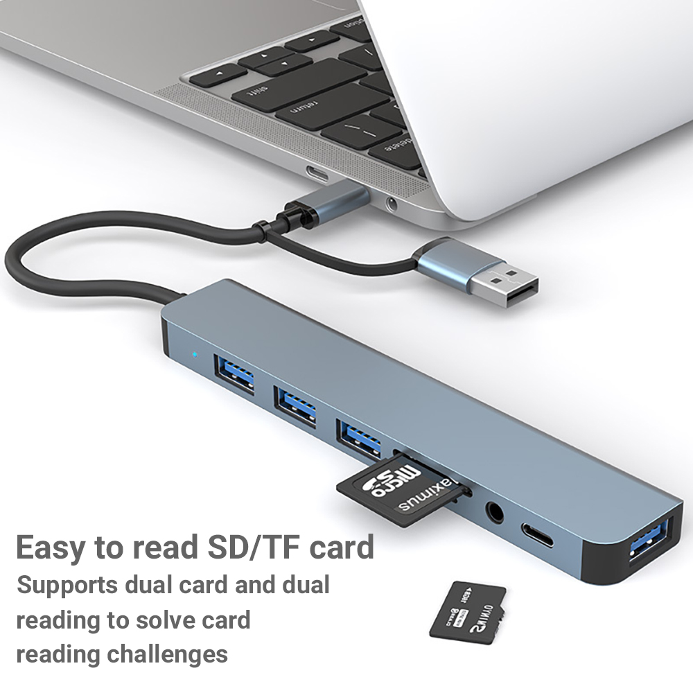 Station d'accueil HUB 8 ports  - Microsd Card Tablet avis et prix